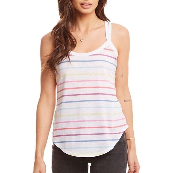 Chaser STRAPPY RACER BACK TANK Md Last Chance! - Picture 1 of 5